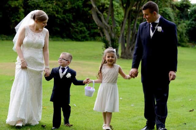 Gemma and James Cloke celebrated their wedding with their children Nicole and Jack at the Queens Hotel in Southsea. Picture: markrobbinsphotography.co.uk