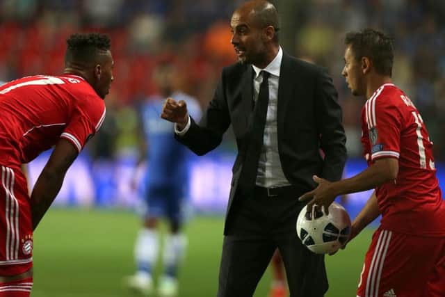 Current Bayern Munich boss Pep Guardiola