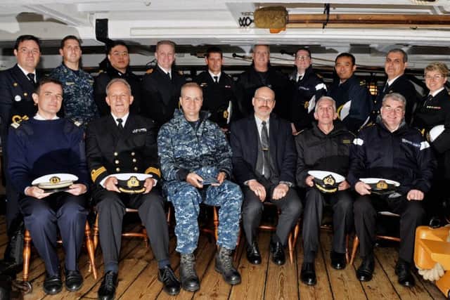 Foreign navies gather in Hampshire for talks