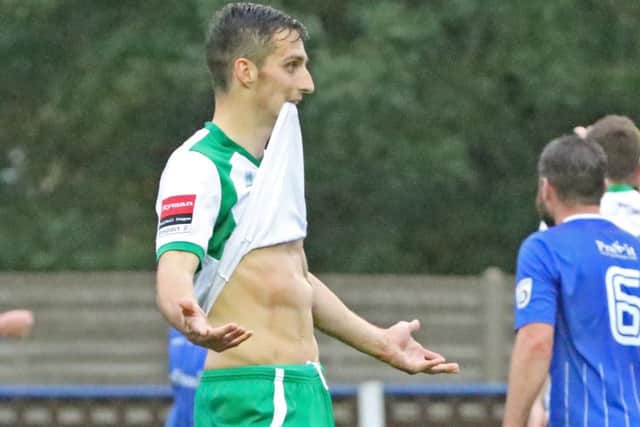 Bognor striker Jason Prior    Picture: Tim Hale