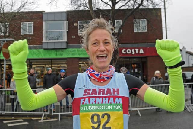 Sarah Hill continued her winning form