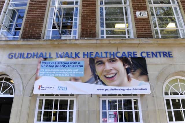 The Guildhall Walk Healthcare Centre in Guildhall Walk