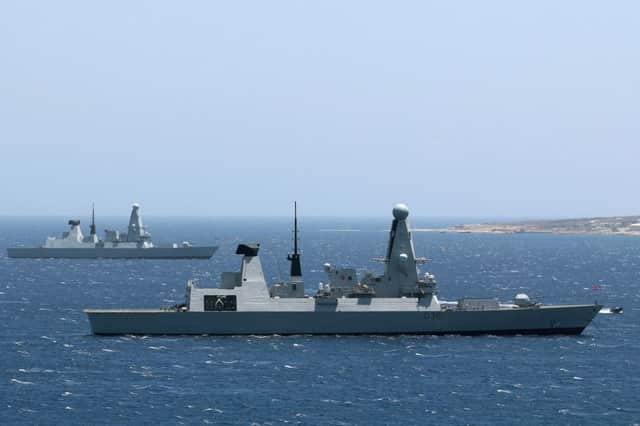 HMS Defender and HMS Diamond are among the Type 45s which have been hit by thousands of defects