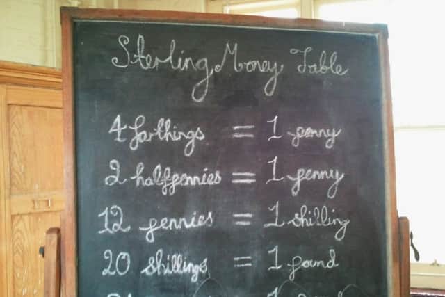 Experience life in a Victorian school room between Monday and Thursday.