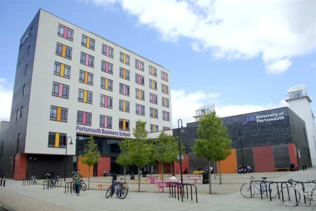 The University of Portsmouth has more women joining up a 'sugar daddy' site than any other univeristy in the country, the app's makers claim