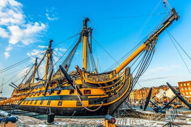 HMS Victory
Picture: Shaun Roster