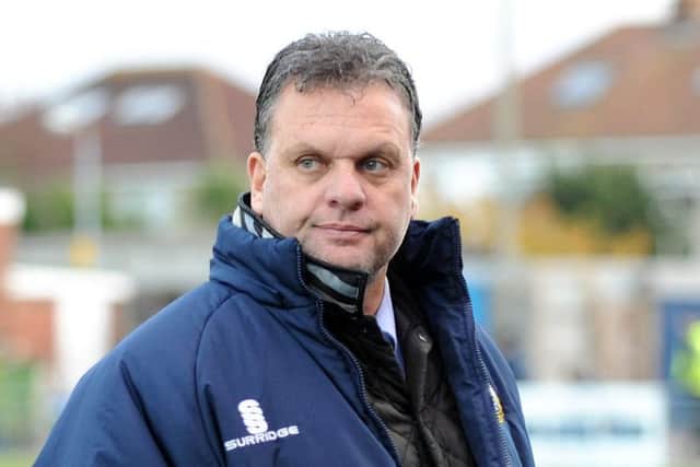 Gosport Borough manager Alex Pike Picture: Paul Jacobs