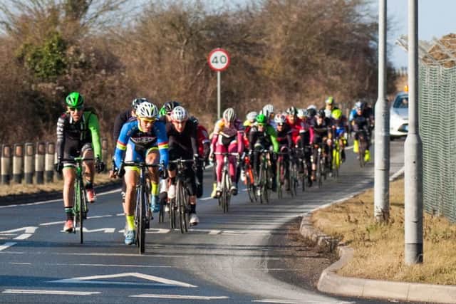 Action from the 2015 Perfs Pedal. Picture: Rob Atkins