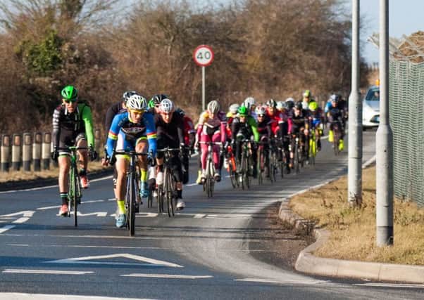 Action from the 2015 Perfs Pedal. Picture: Rob Atkins