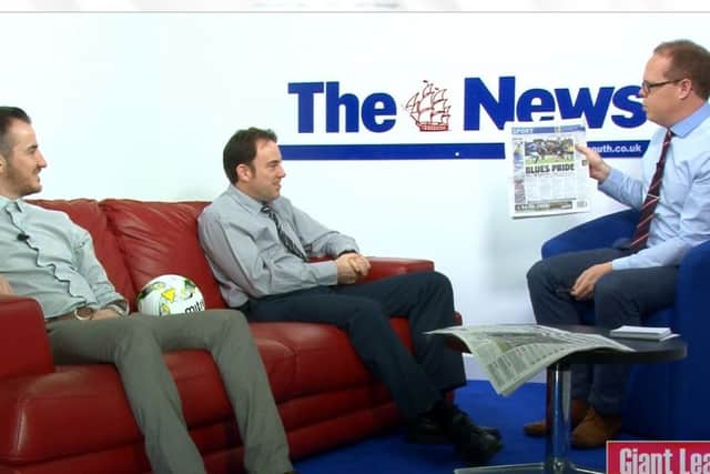 The Pompey Talk panel