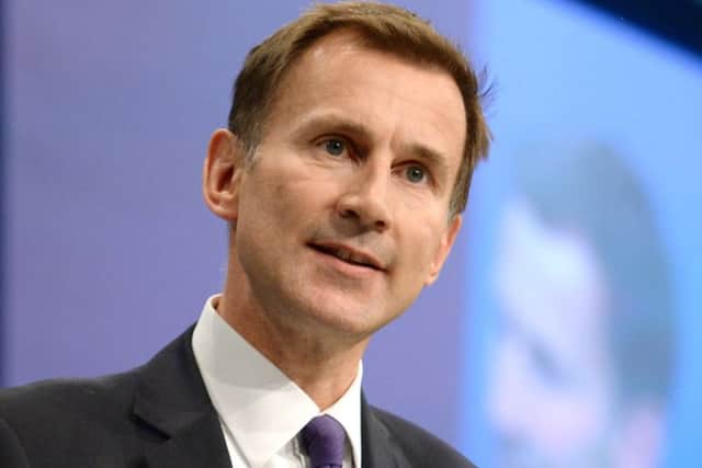 Health Secretary Jeremy Hunt. Credit: Stefan Rousseau/PA Wire PPP-151217-121007001
