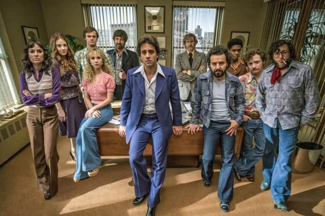 The cast of Vinyl. Picture: Niko Tavernise