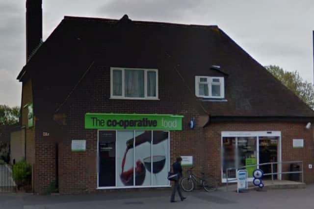 The Southern Co-operative store in Wych Lane, Gosport