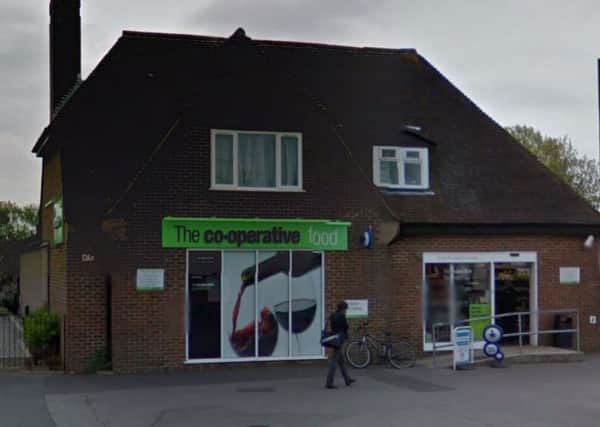 The Southern Co-operative store in Wych Lane, Gosport