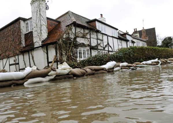 Flooding at Hambledon in 2014