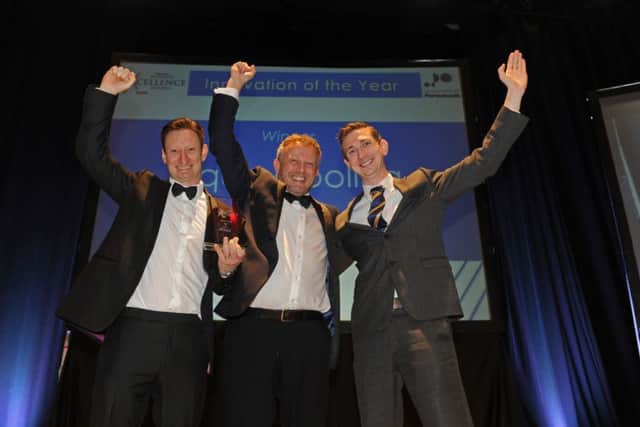 Winners of the Innovation of the Year award, Aqua Cooling
Picture: Ian Hargreaves (160180-21)