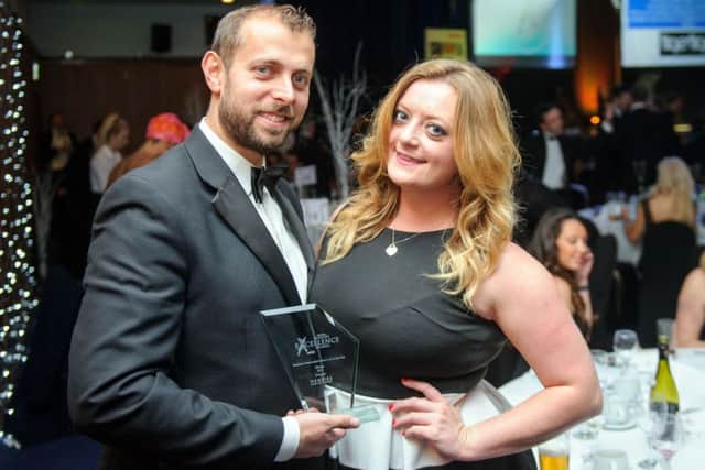 Winner of the Business Personality / Achiever of the Year Dominic Hones from Solent Forts Picture: Allan Hutchings (160145-746)