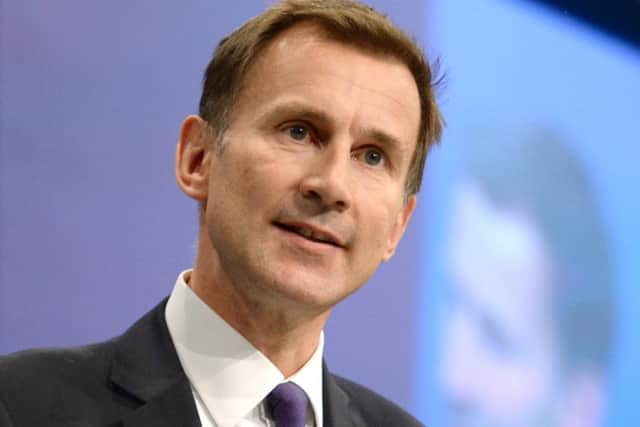 Health secretary Jeremy Hunt scrapped a visit to Fareham over fears protesting doctors would turn up