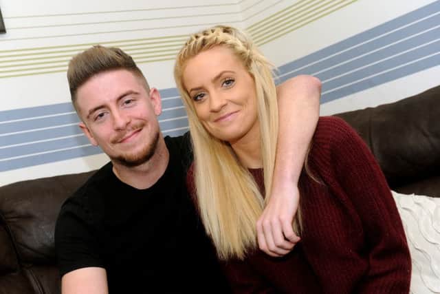 Brad Holmes and Jenny Davies