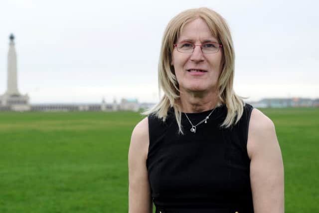 Katie Yeomans (63), from Southsea, who is transgender
