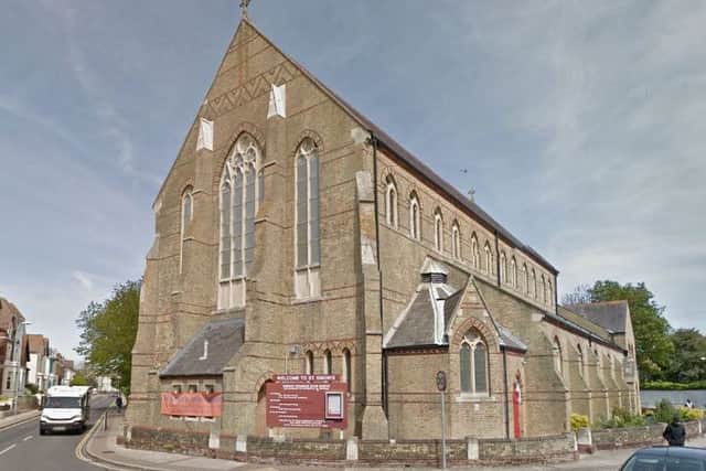 The massage day will be at St Simon's Church in Southsea. Picture: Google StreetView
