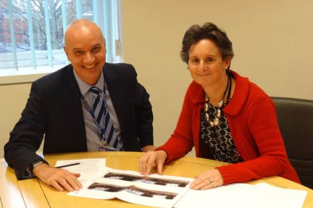 MP for Portsmouth South meets with Wightlink Ferries Interim CEO, John Burrows