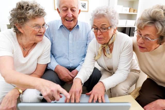 Most older people are tech-savvie now