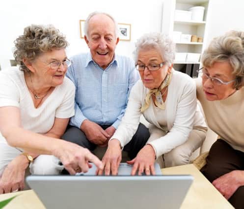 Most older people are tech-savvie now