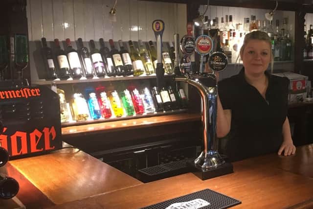Lauren Hall, the new manager of The Invincible pub in Portsea