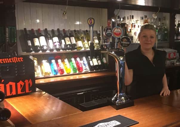 Lauren Hall, the new manager of The Invincible pub in Portsea