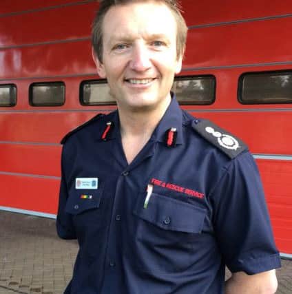 Chief Fire Officer Dave Curry