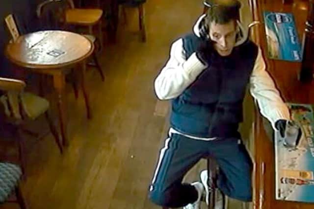 Lee White, 34, of Locksway Road, Milton, caught on CCTV stealing a charity box. He has been jailed for 12 weeks