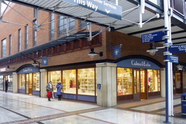 Crabtree and Evelyn shopping event in Gunwharf Quays next month