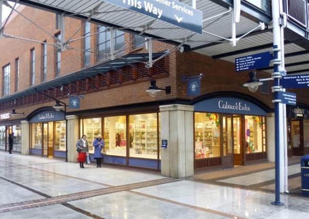 Crabtree and Evelyn shopping event in Gunwharf Quays next month