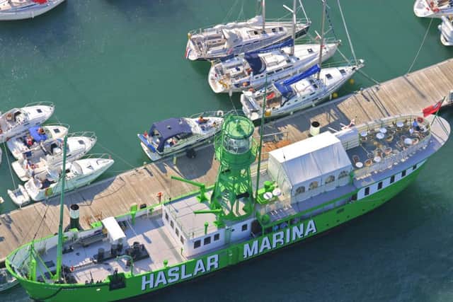Haslar Marina is undergoing major improvements