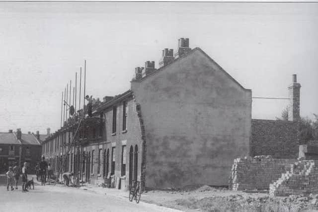 THEN Olinda Street, Fratton, soon after the Second World War