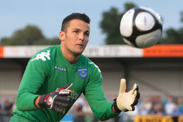 Stephen Henderson played 27 games for Pompey before being forced to leave the financially-stricken club for West Ham in March 2012 Picture: Dave Haines