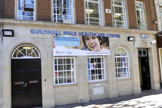 The Guildhall Walk Healthcare Centre in Guildhall Walk