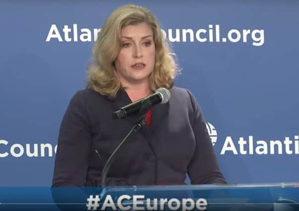 Portsmouth North MP Penny Mordaunt, the armed forces minister