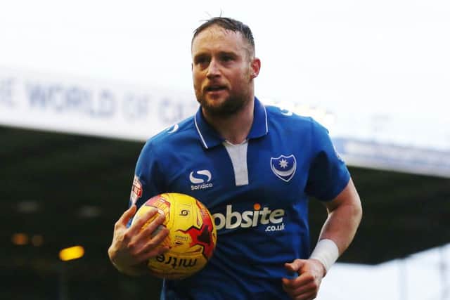 Pompey full-back Ben Davies Picture: Joe Pepler