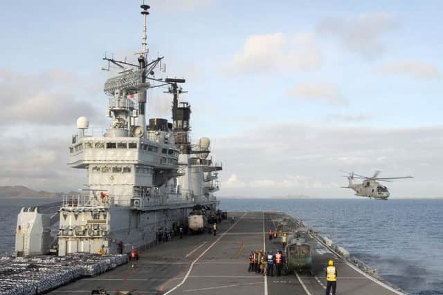 HMS Illustrious Picture: L(Phot) Nicky Wilson