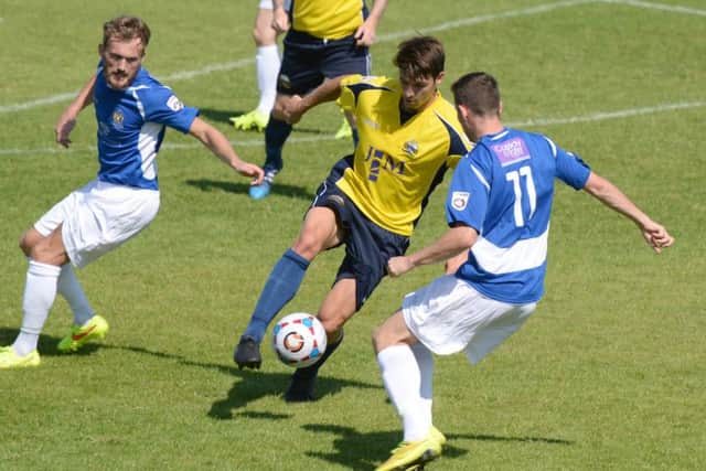 Gosport's Andy Robinson. Picture: Paul Jacobs (151036-7)