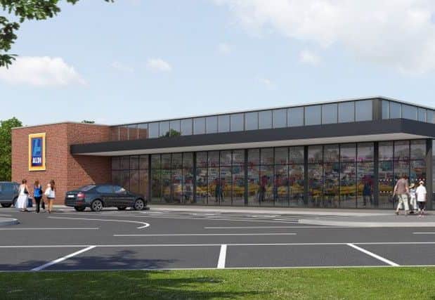 What the new Aldi supermarket will look like