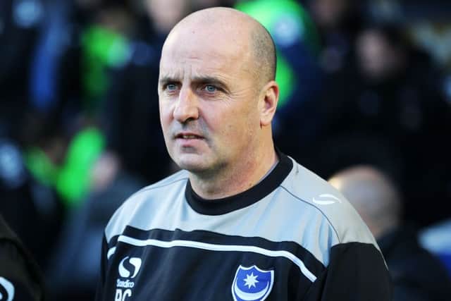 Pompey boss Paul Cook Picture: Joe Pepler