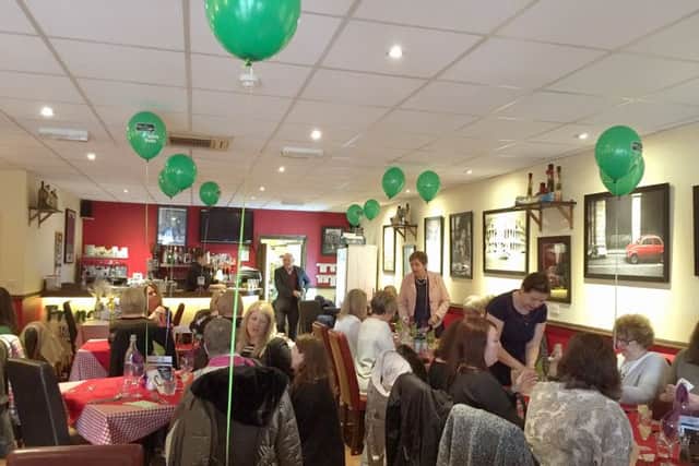 GOOD CAUSE The ladies at the Franco and Paolo Ristorante Italianos charity lunch