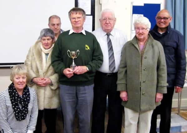 DREAM TEAM Purbrook Horticultural Society members received the Waterlooville Poppy Collectors Cup