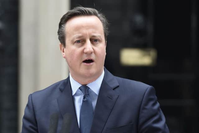 Prime Minister David Cameron makes a statement announcing the date of the EU referendum Picture: Lauren Hurley/PA Wire