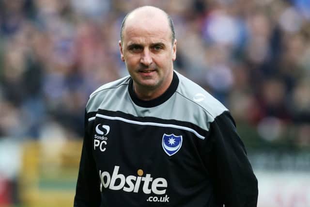 Pompey boss Paul Cook Picture: Joe Pepler