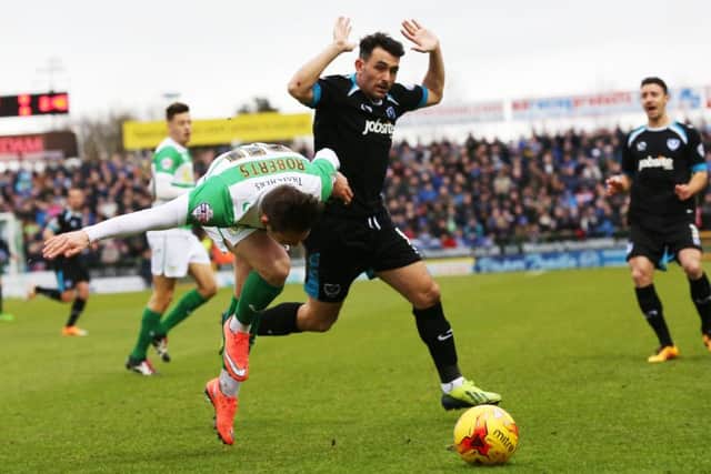 Was Gary Roberts your man of the match for Pompey in the Blues' 1-1 draw at Yeovil?     Picture: Joe Pepler