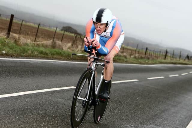 Fareham Wheelers ace Gary Chambers on the Portsdown Hill circuit. Picture: Eamonn Deane/localriderslocalraces.co.uk